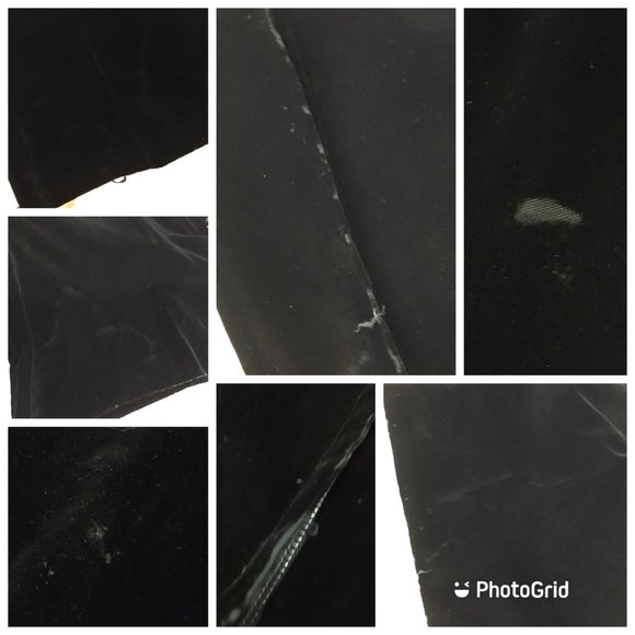 Vintage 50's Black Velvet Long Sleeve Cocktail Party Dress, LBD, 60's Wiggle - Picture 5 of 16